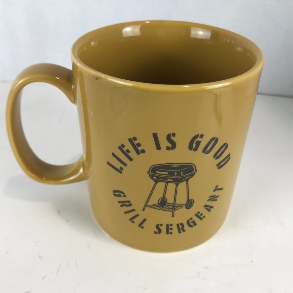 Life is Good "Grill Sargeant" Coffee Mug